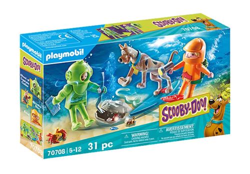 Playmobil Scooby-Doo ! 70708 SCOOBY-DOO Fantôme du capitaine Cutler État correct Playmobil reconditionné disponible sur Fnac