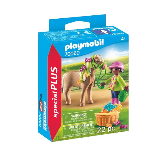 Playmobil Special Plus 70060 Cavalière avec poney État correct Playmobil reconditionné disponible sur Fnac