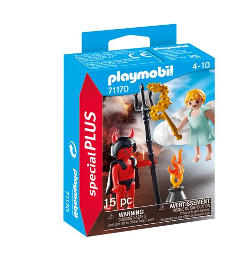 Playmobil Special Plus 71170 Ange et démon État correct reconditionné disponible sur Fnac