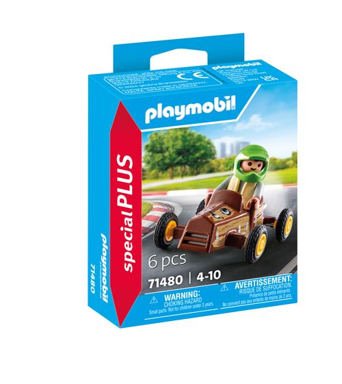 Playmobil Special Plus 71480 Enfant avec voiture de karting État correct reconditionné disponible sur Fnac