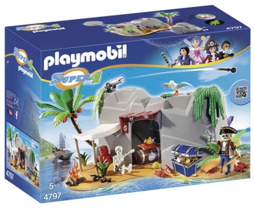 Playmobil Super4 4797 Caverne des Pirates État correct reconditionné disponible sur Fnac