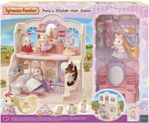 Playset Sylvanian Families Le salon de coiffure des poneys État correct Sylvanian Families reconditionné disponible sur Fnac