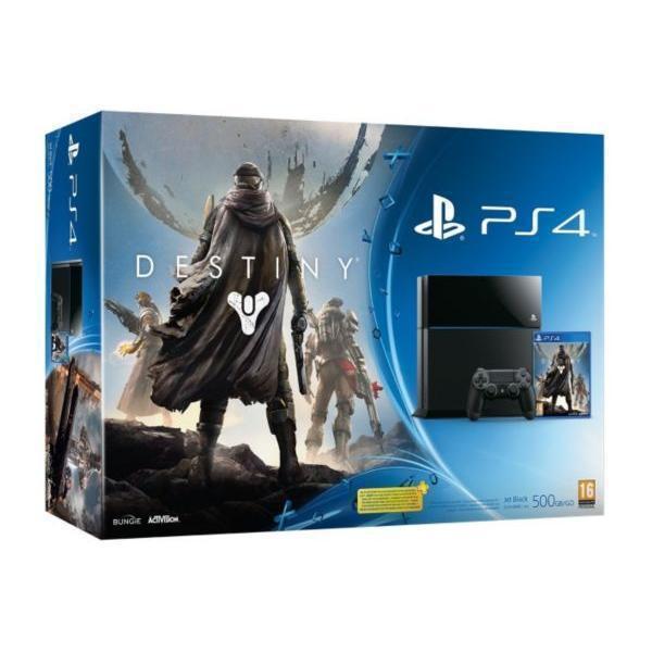 Acheter PlayStation 4 500GB - Noir + Destiny Reconditionné - 171,00 € PlayStation 4 500GB - Noir + Destiny Reconditionné Sony reconditionné disponible sur Backmarket