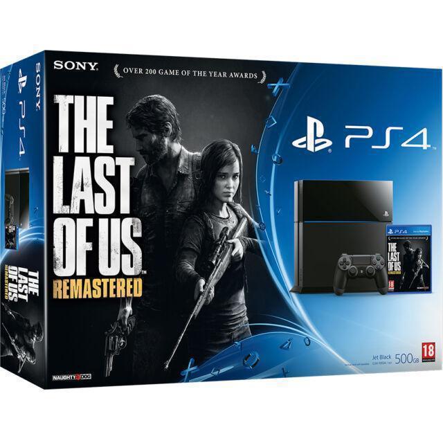 PlayStation 4 500GB - Noir + The Last of Us Remastered Reconditionné - 179,00 € PlayStation 4 500GB - Noir + The Last of Us Remastered Reconditionné Sony reconditionné disponible sur Backmarket