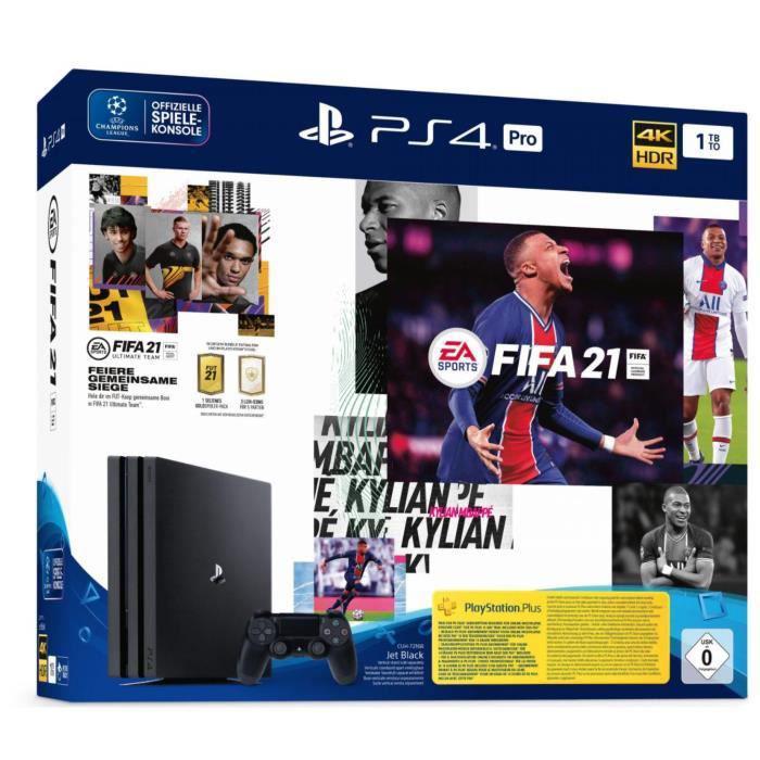 PlayStation 4 Pro 1000GB - Noir + FIFA 21 Reconditionné - 231,68 € PlayStation 4 Pro 1000GB - Noir + FIFA 21 Reconditionné Sony reconditionné disponible sur Backmarket | Dero