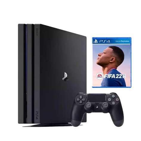 PlayStation 4 Pro 1000GB - Noir + FIFA 22 Reconditionné - 237,00 € PlayStation 4 Pro 1000GB - Noir + FIFA 22 Reconditionné Sony reconditionné disponible sur Backmarket | Dero