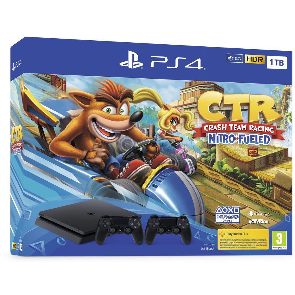 PlayStation 4 Slim 1000GB - Noir + Crash Team Racing Nitro-Fueled Reconditionné - 345,00 € PlayStation 4 Slim 1000GB - Noir + Crash Team Racing Nitro-Fueled Reconditionné Sony reconditionné disponible sur Backmarket | Dero