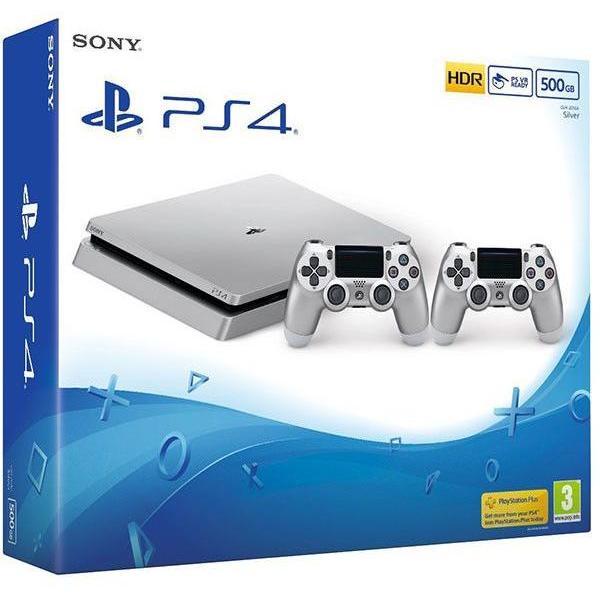 Acheter PlayStation 4 Slim 500GB - Gris - Edition limitée Silver Reconditionné - 300,57 € PlayStation 4 Slim 500GB - Gris - Edition limitée Silver Reconditionné Sony reconditionné disponible sur Backmarket