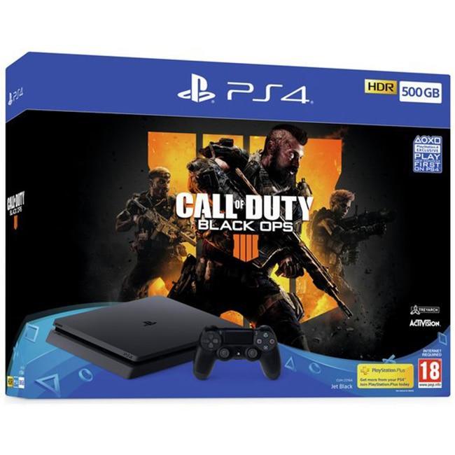 Acheter PlayStation 4 Slim 500GB - Noir + Call of Duty: Black Ops 4 Reconditionné - 209,00 € | Dero PlayStation 4 Slim 500GB - Noir + Call of Duty: Black Ops 4 Reconditionné Sony reconditionné disponible sur Backmarket | Dero