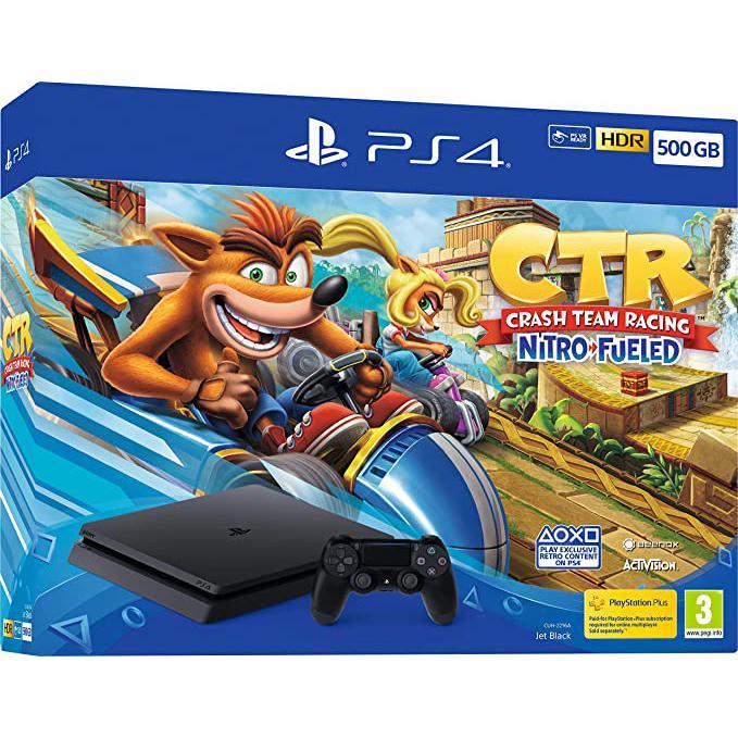 PlayStation 4 Slim 500GB - Noir + Crash Team Racing: Nitro-Fueled Reconditionné - 219,00 € PlayStation 4 Slim 500GB - Noir + Crash Team Racing: Nitro-Fueled Reconditionné Sony reconditionné disponible sur Backmarket | Dero