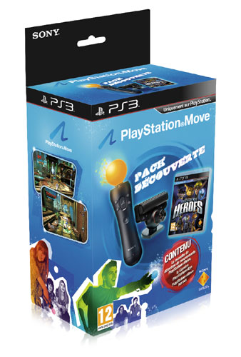 Playstation Move Heroes + PS Move + Caméra Eye État correct Sony reconditionné disponible sur Fnac