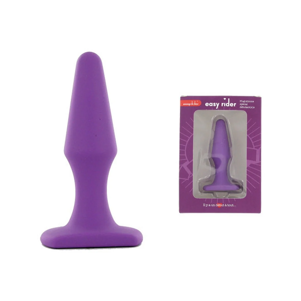 Plug débutant easy rider — Parfait état / Violet reconditionné disponible sur Rejouis | Dero