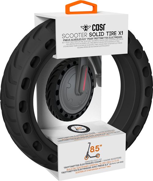 Pneu alvéolé Casr 8,5'' pour trottinettes électriques Xiaomi Noir État correct - 19,99 € Pneu alvéolé Casr 8,5'' pour trottinettes électriques Xiaomi Noir État correct N/A reconditionné disponible sur Fnac