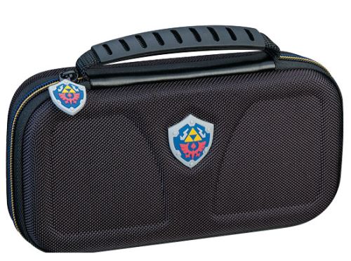 Pochette de transport Deluxe BigBen Zelda Hyrule Shield Noir pour Nintendo Switch Lite État correct Big Ben reconditionné disponible sur Fnac