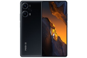 POCO F5 16,9 cm (6.67") Double SIM Android 13 5G USB Type-C 12 Go 256 Go 5000 mAh Noir État correct - 181,00 € POCO F5 16,9 cm (6.67") Double SIM Android 13 5G USB Type-C 12 Go 256 Go 5000 mAh Noir État correct Xiaomi reconditionné disponible sur Darty
