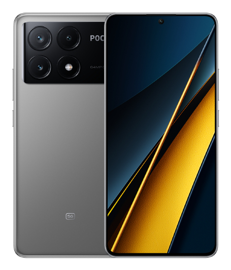 Poco X6 Pro (5G) 512 Go, Gris, Débloqué - Très bon état Très bon état Xiaomi reconditionné disponible sur Pixmania | Dero