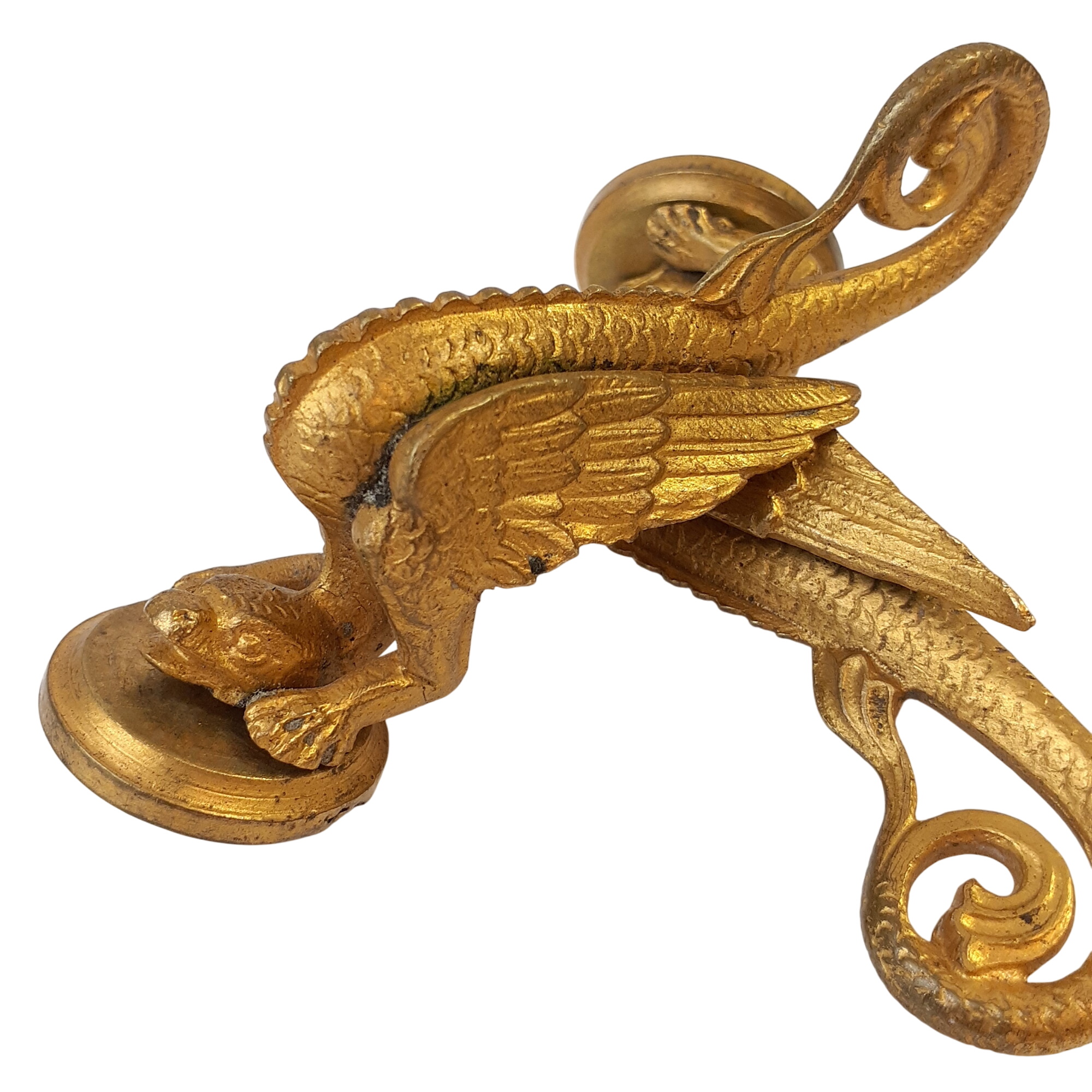 Poignées de tiroir - Dragon en laiton Très bon état - alternatives disponibles sur Dero Poignées de tiroir - Dragon en laiton Très bon état reconditionné (offre indisponible)