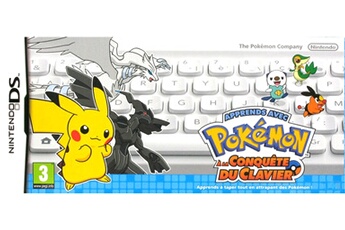 Pokémon à la conquête du clavier Très bon état Nintendo reconditionné disponible sur Darty