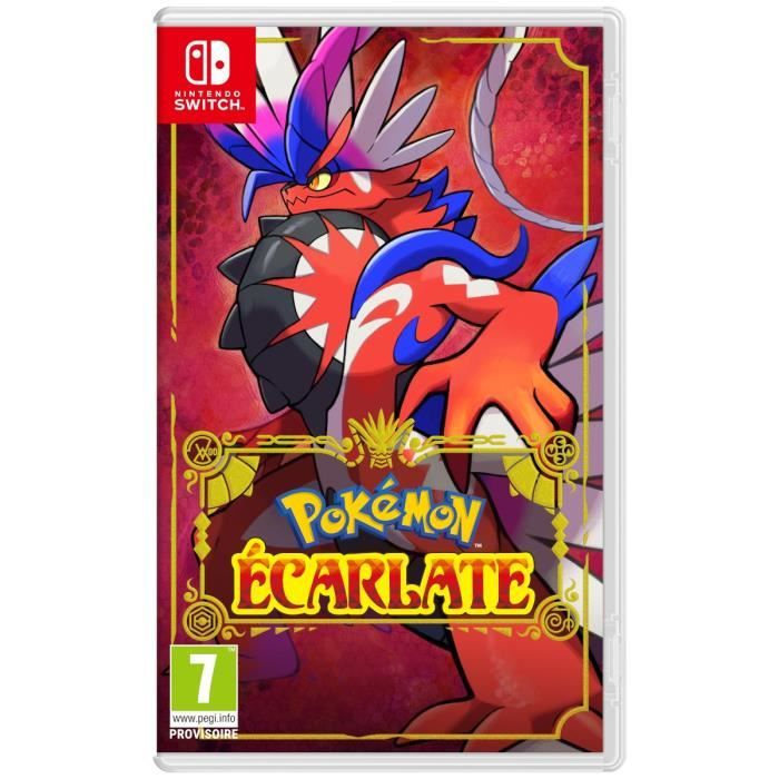 Pokémon Écarlate ? Jeu Nintendo Switch - Excellent état Parfait état Nintendo reconditionné disponible sur Pixmania | Dero