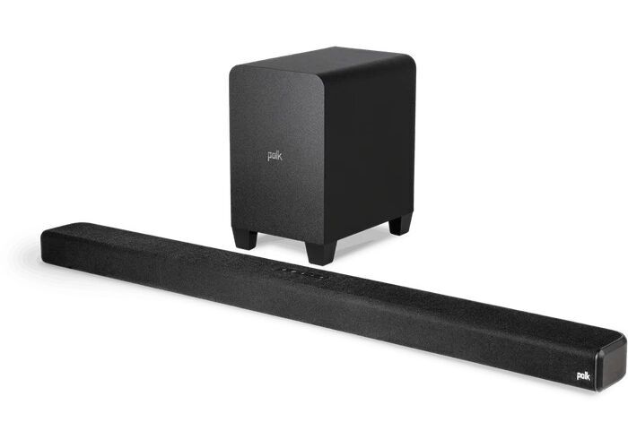 Polk Audio Signa S4 barre de son noir Parfait état Polk Audio reconditionné disponible sur Refurbed | Dero