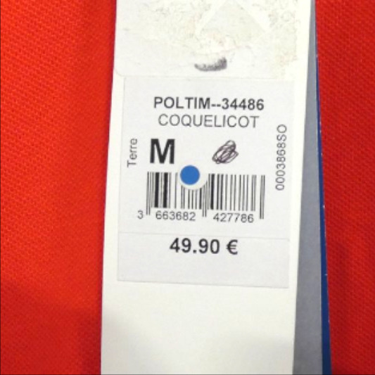 Voir photo 3 de Polo femme TBS neuf ( étiqueté) taille M couleur coquelicot Polo femme TBS neuf ( étiqueté) taille M couleur coquelicot Parfait état reconditionné photo 3