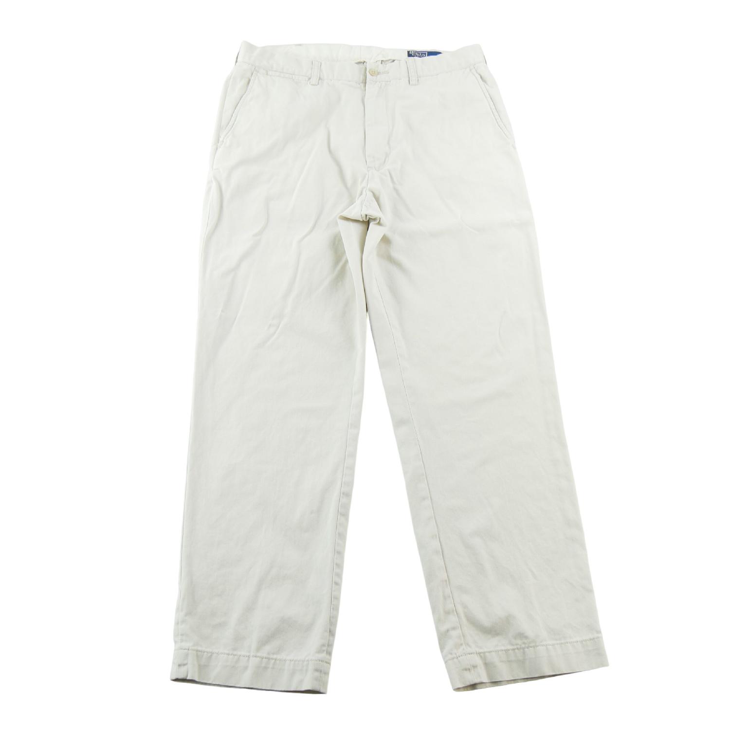 Polo Ralph Lauren Pantalon Polo Chino Coupe droite Coton 100% Taille W36/L32 Homme Beige Très bon état Polo Ralph Lauren reconditionné disponible sur Sporteed