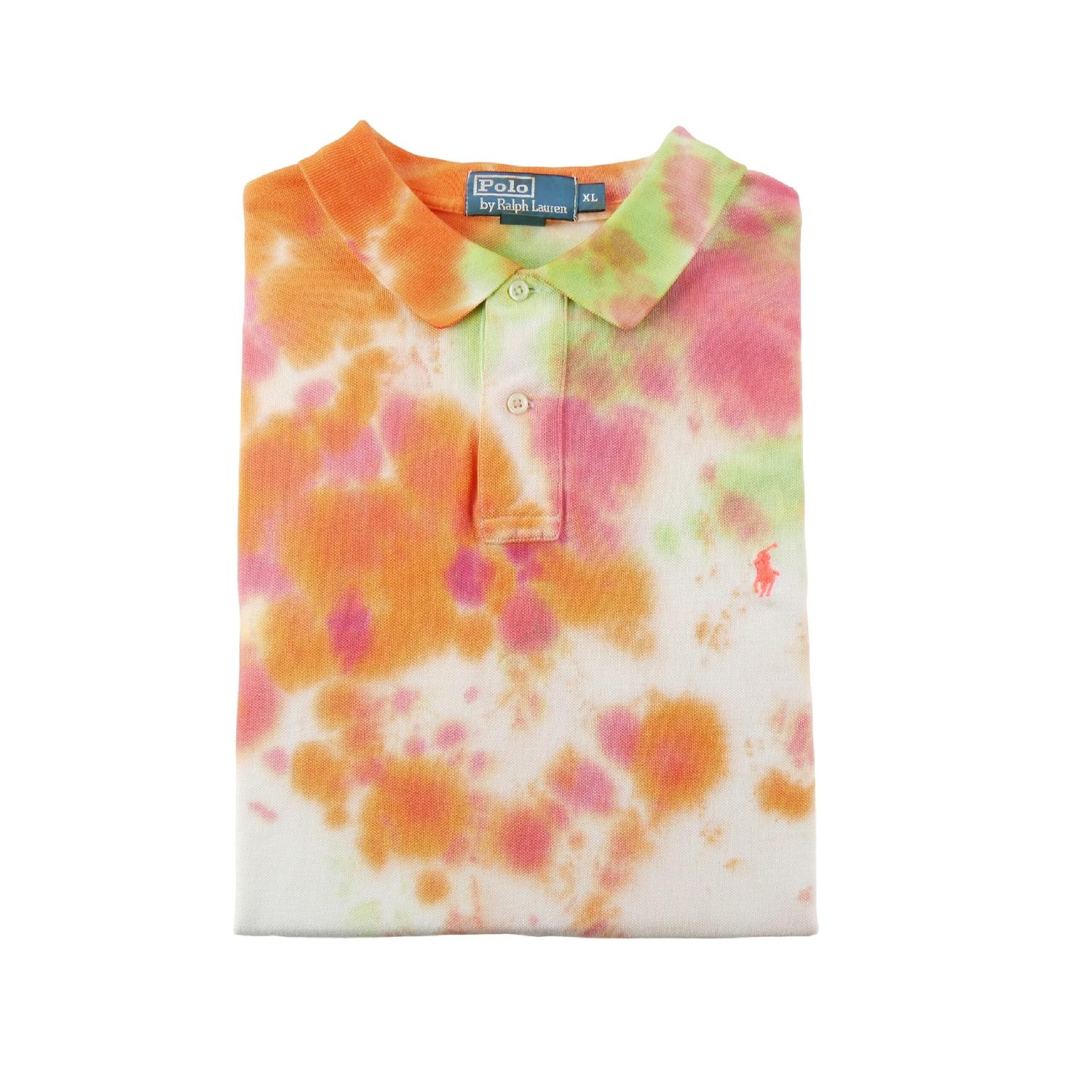 Polo Ralph Lauren Polo manches courtes Classic Fit Tie-Dye Mesh Homme Taille XL Multicolore #QWE2180 Très bon état Polo Ralph Lauren reconditionné disponible sur Sporteed