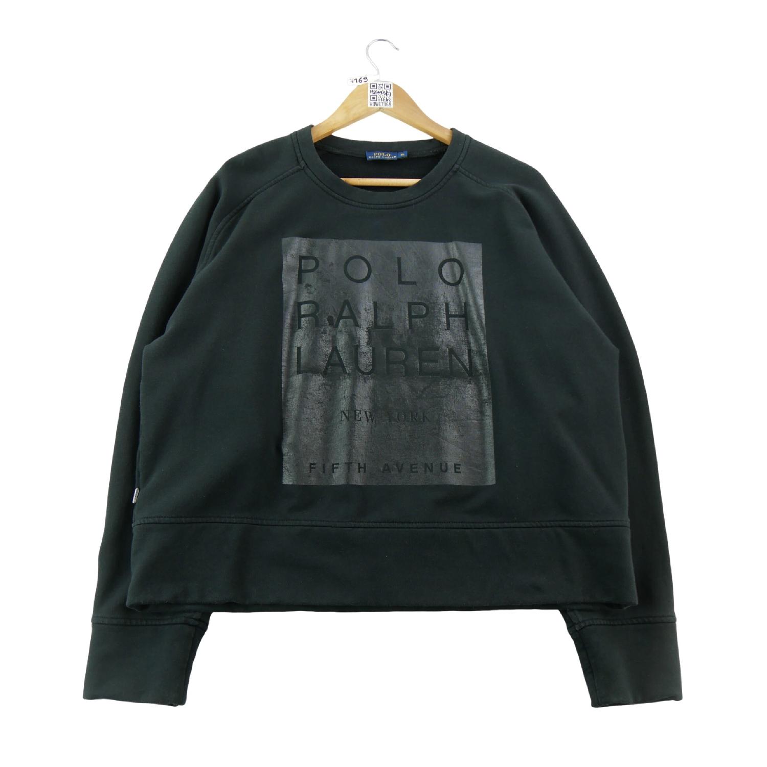Polo Ralph Lauren Sweat Fifth Avenue New York Coupe boxy Manches raglan Femme Taille XL Très bon état Polo Ralph Lauren reconditionné disponible sur Sporteed | Dero