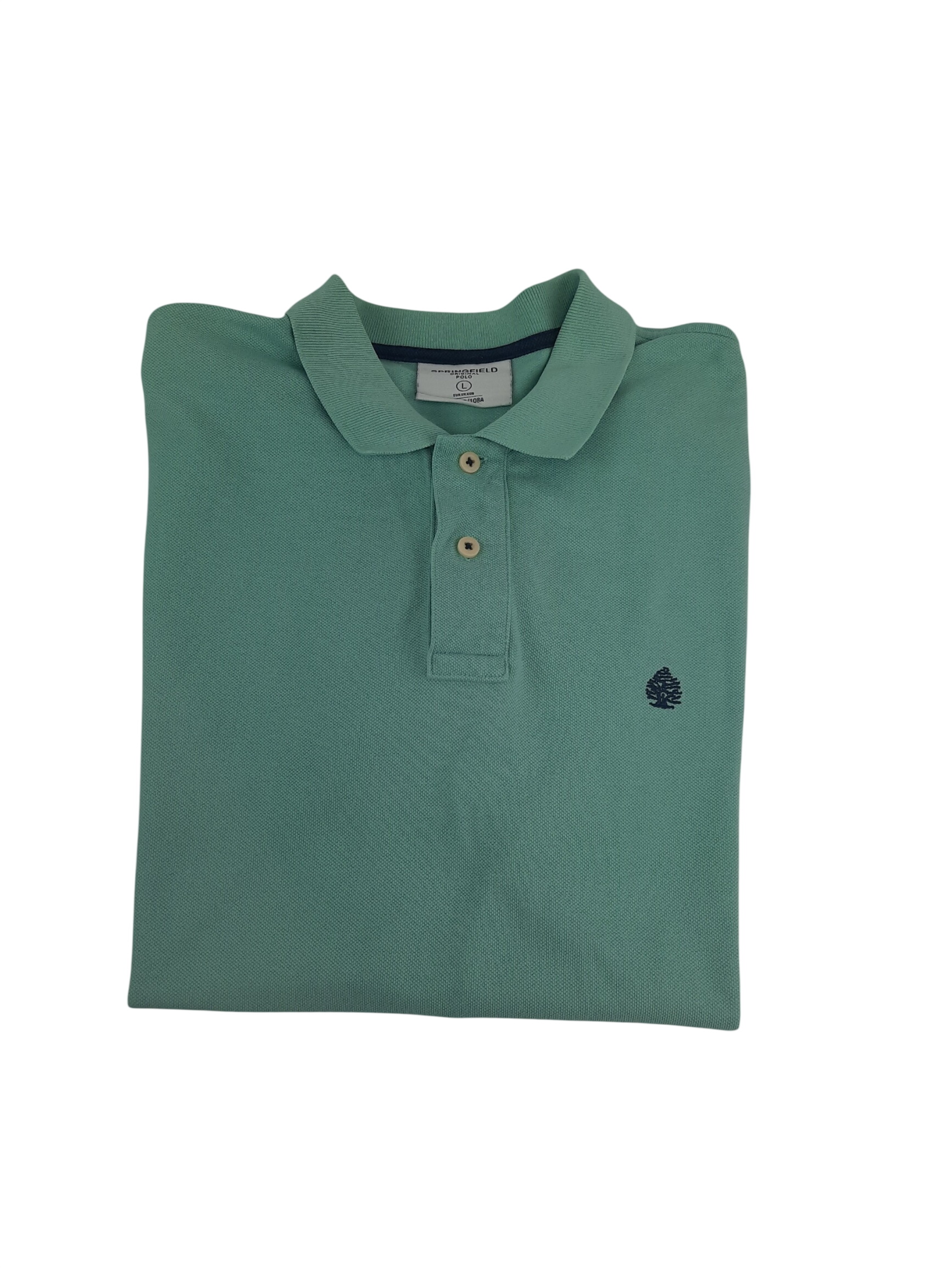 Acheter Polo Springfield – vert-taille L Bon état - 10,00 € Polo Springfield – vert-taille L Bon état reconditionné disponible sur Label Emmaüs
