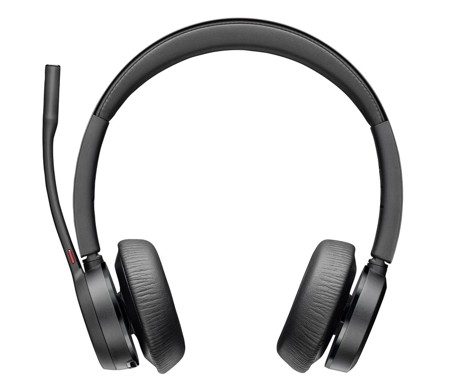Poly Casque VOYAGER 4320-M certifié Microsoft Teams avec socle de charge - Excellent état Parfait état Polycom reconditionné disponible sur Pixmania
