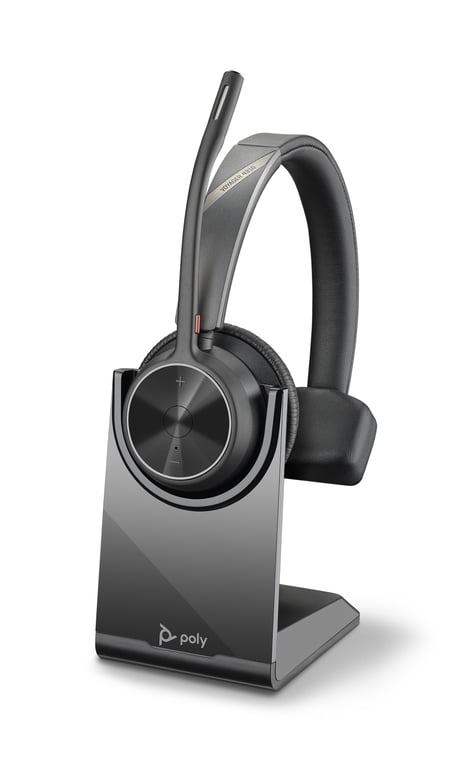 POLY Voyager 4310 UC Casque Sans fil Arceau Bureau/Centre d'appels USB Type-C Bluetooth Socle de chargement Noir - Excellent état Parfait état - 130,62 € POLY Voyager 4310 UC Casque Sans fil Arceau Bureau/Centre d'appels USB Type-C Bluetooth Socle de chargement Noir - Excellent état Parfait état reconditionné disponible sur Pixmania