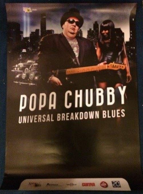 Popa Chubby - 70x100 cm - AFFICHE / POSTER État correct reconditionné disponible sur Fnac