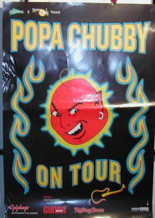 Popa Chubby - 70x100 cm - AFFICHE / POSTER État correct reconditionné disponible sur Fnac