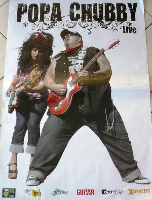 Popa Chubby - 80x120 cm - AFFICHE / POSTER État correct N/A reconditionné disponible sur Fnac