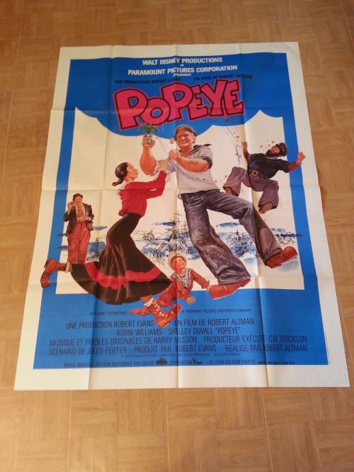 Popeye AFFICHE CINEMA ORIGINALE État correct N/A reconditionné disponible sur Fnac