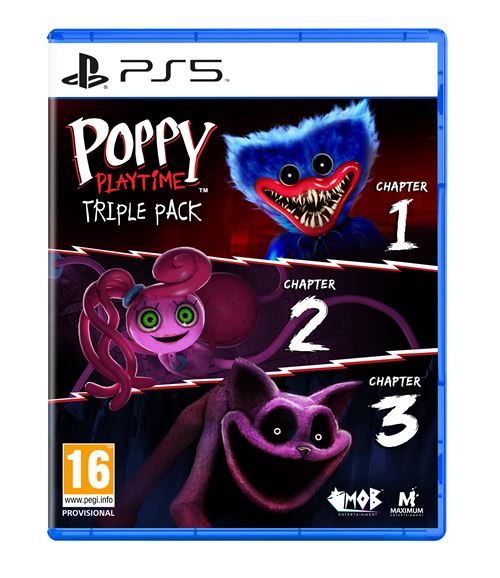 Poppy Playtime Triple Pack PS5 État correct Just for Games reconditionné disponible sur Fnac
