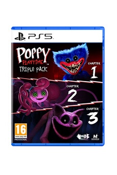 Poppy Playtime Triple Pack PS5 Très bon état Just For Games reconditionné disponible sur Darty