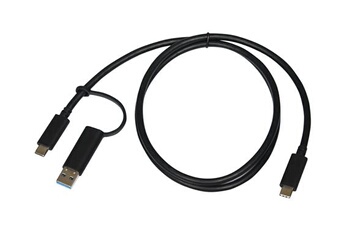 port connect station d'accueil triple écrans 3x 4k usb-c 85w pour 11 périphériques noire Bon état Port Designs reconditionné disponible sur Darty