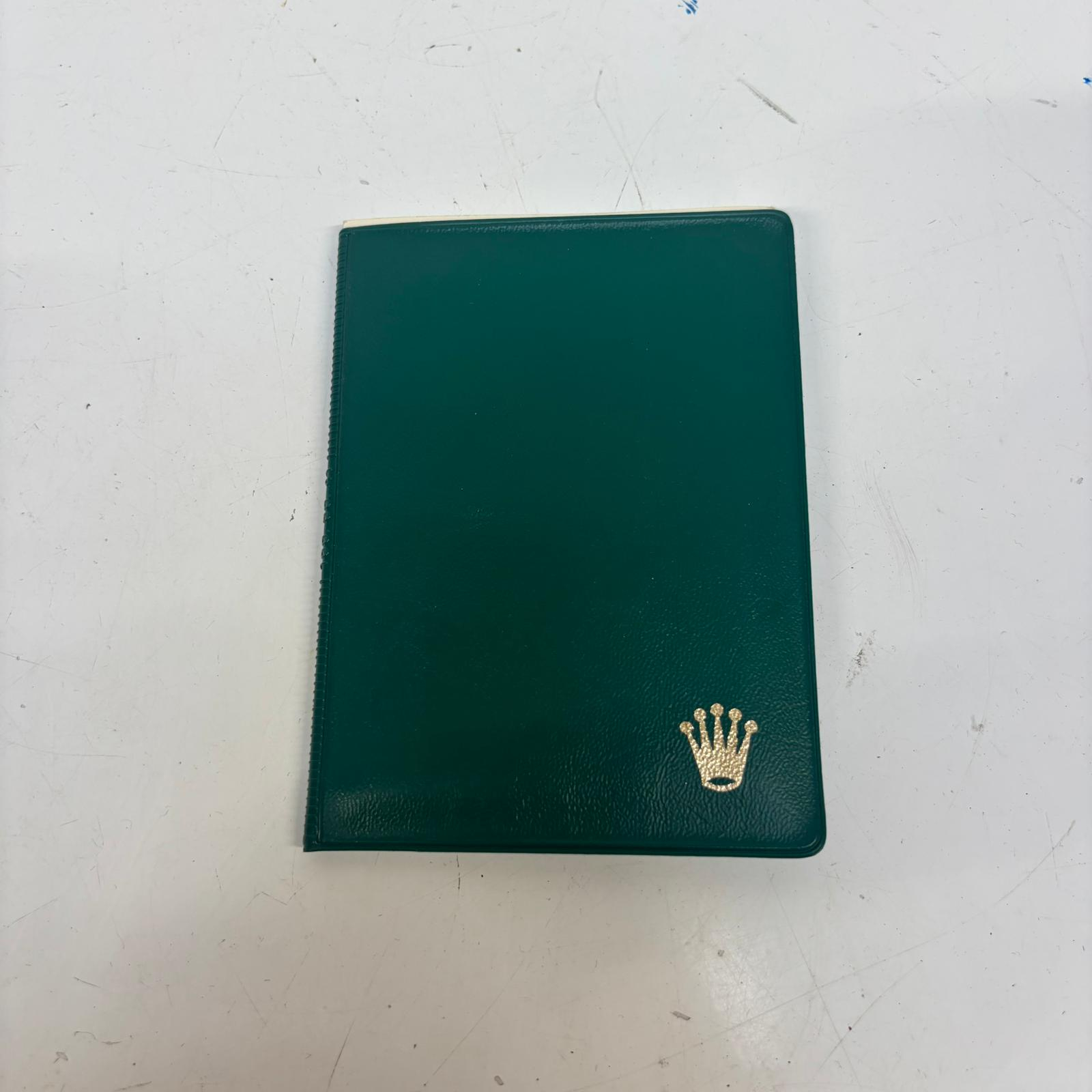 Voir photo 3 de Porte-carte en cuir Rolex Porte-carte en cuir Rolex Bon état reconditionné photo 3