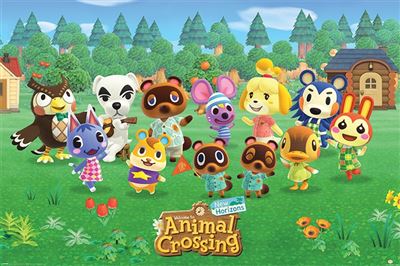 Acheter Poster Animal Crossing Lineup Maxi Poster État correct - 12,65 € Poster Animal Crossing Lineup Maxi Poster État correct reconditionné disponible sur Fnac