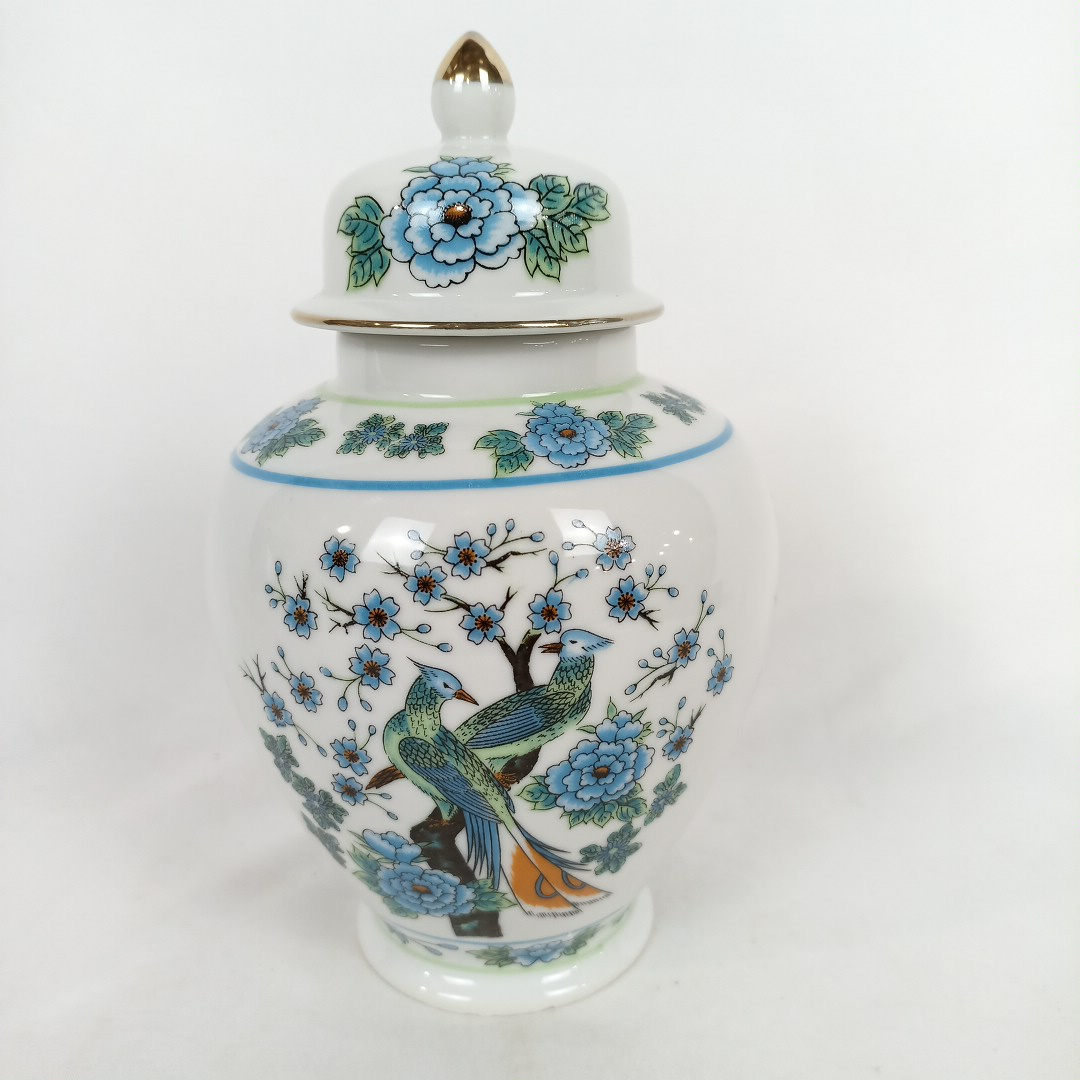 Voir photo 2 de Pot à gigembre japonais en porcelaine Kinei Seiwa - Style asiatique Pot à gigembre japonais en porcelaine Kinei Seiwa - Style asiatique Bon état reconditionné photo 2