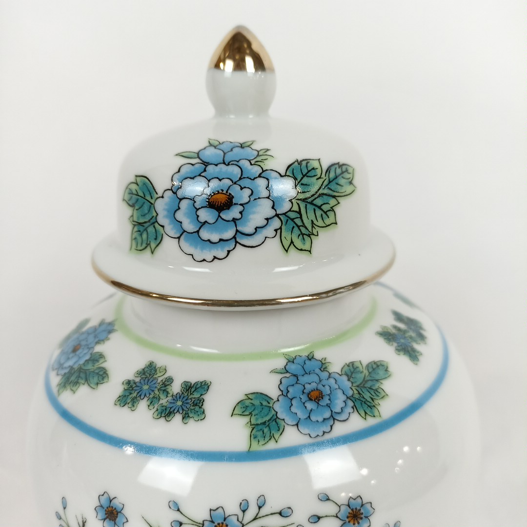 Voir photo 3 de Pot à gigembre japonais en porcelaine Kinei Seiwa - Style asiatique Pot à gigembre japonais en porcelaine Kinei Seiwa - Style asiatique Bon état reconditionné photo 3