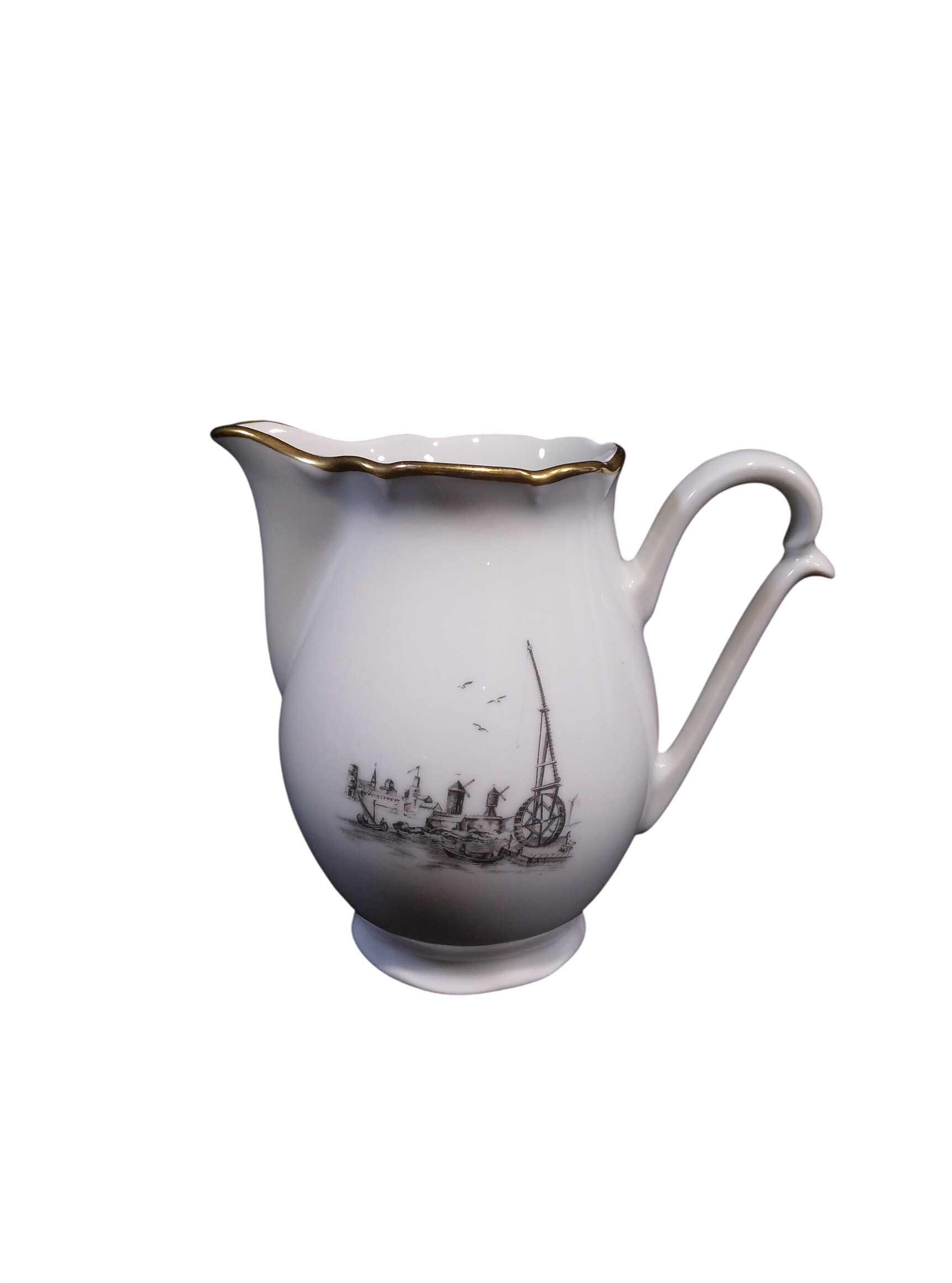 Acheter Pot à lait en porcelaine de Sologne Très bon état - 10,00 € Pot à lait en porcelaine de Sologne Très bon état reconditionné disponible sur Label Emmaüs
