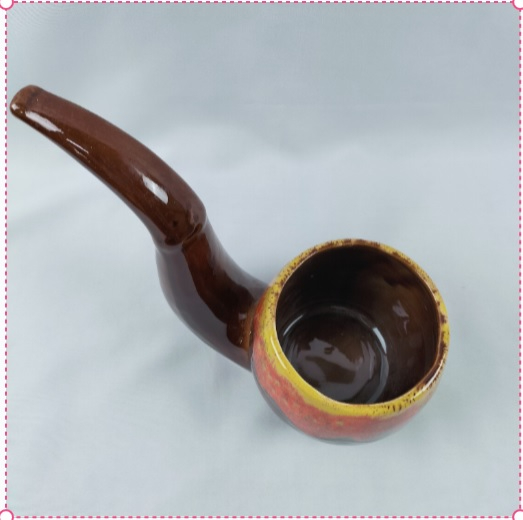 Voir photo 6 de Pot " Vallauris" en forme de pipe Pot " Vallauris" en forme de pipe État correct reconditionné photo 6