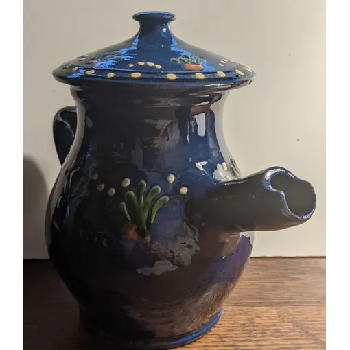 Acheter Poterie Alsacienne : Pichet/Broc Avec Couvercle occasion - 16,99 € Poterie Alsacienne : Pichet/Broc Avec Couvercle occasion reconditionné disponible sur Rakuten
