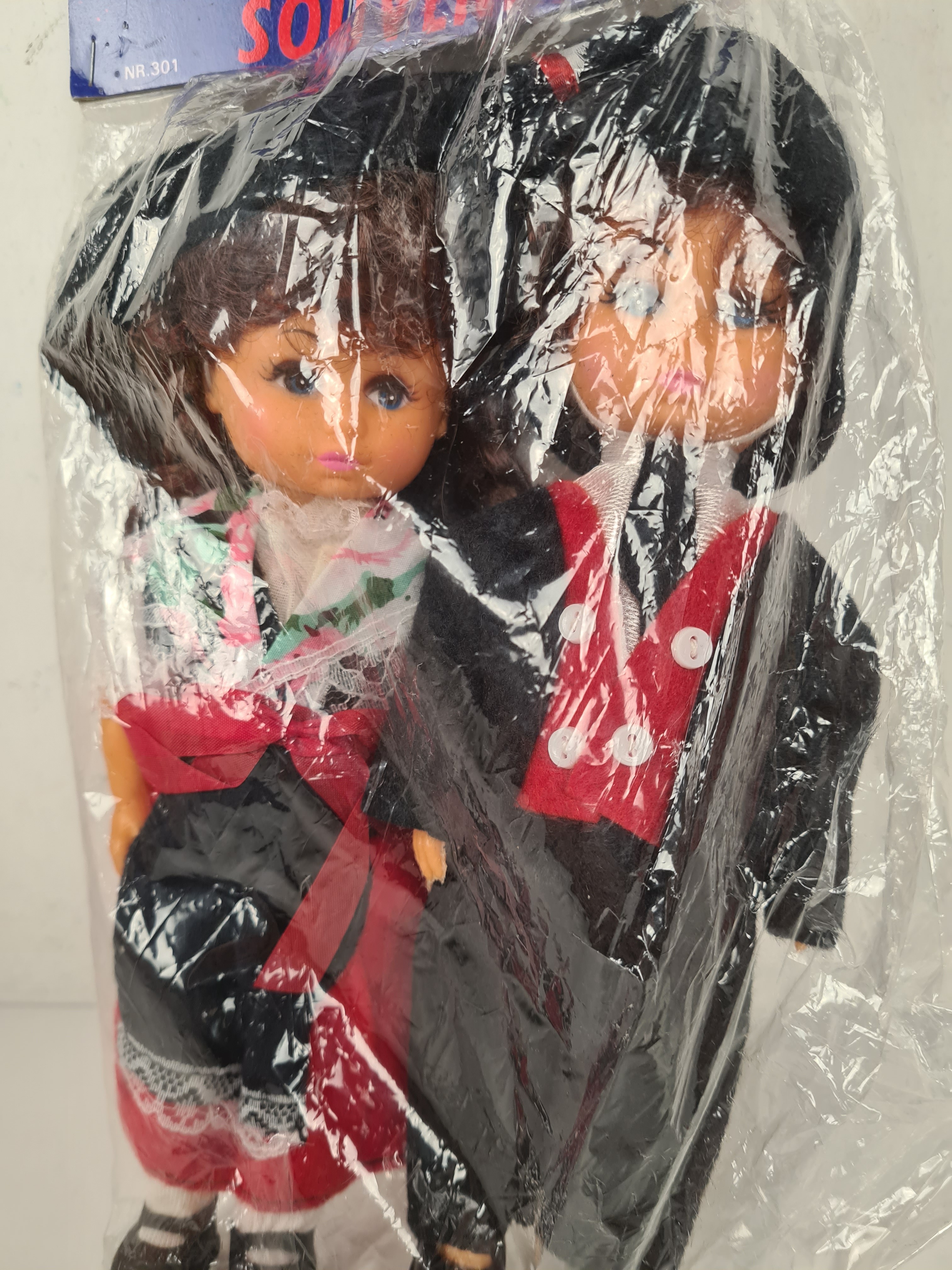 Voir photo 4 de Poupée ancien - Poupée couple Alsacienne - 22 cm Poupée ancien - Poupée couple Alsacienne - 22 cm Parfait état reconditionné photo 4