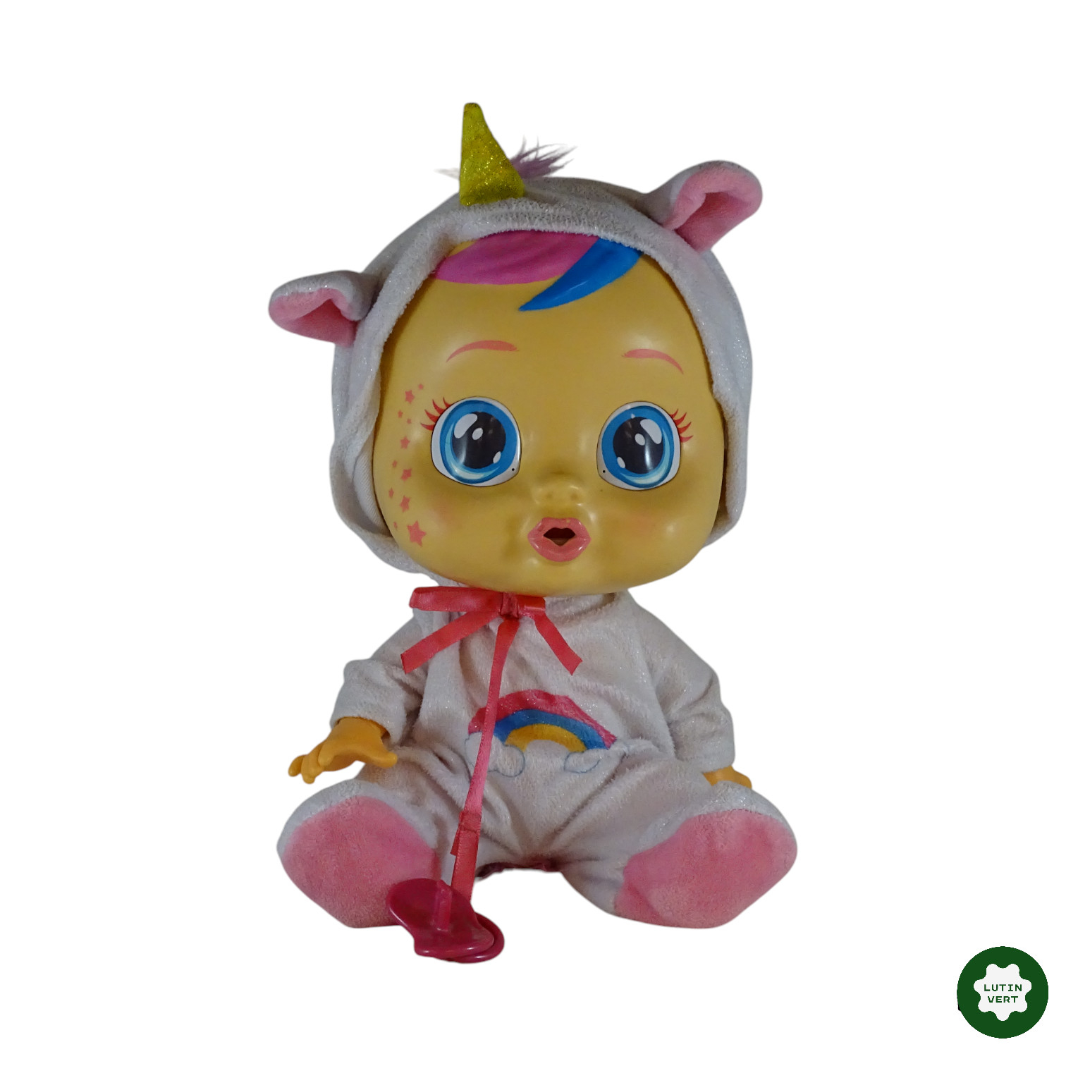 Voir photo 2 de Poupée Cry Babies Dreamy Licorne d'occasion IMC TOYS - Dès 3 ans | Ref 8044 Poupée Cry Babies Dreamy Licorne d'occasion IMC TOYS - Dès 3 ans | Ref 8044 Bon état reconditionné photo 2
