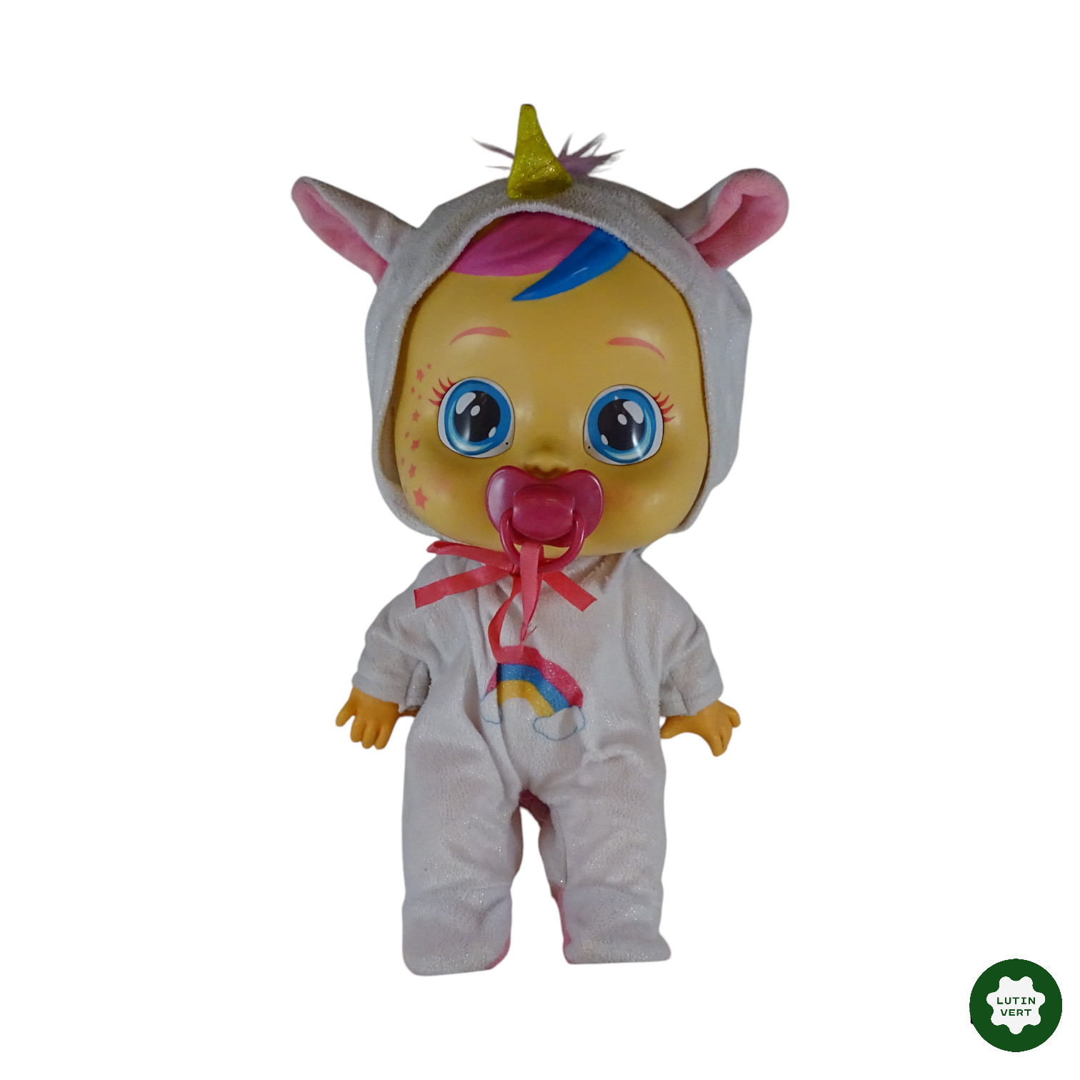 Poupée Cry Babies Dreamy Licorne d'occasion IMC TOYS - Dès 3 ans | Ref 8044 Bon état - 10,00 € Poupée Cry Babies Dreamy Licorne d'occasion IMC TOYS - Dès 3 ans | Ref 8044 Bon état reconditionné disponible sur Label Emmaüs
