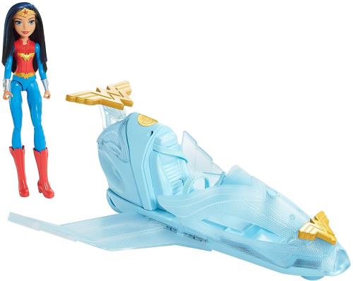 Poupée Dc Super Hero Girl Wonder Woman et Invisible Jet État correct DC Super Hero Girls reconditionné disponible sur Fnac