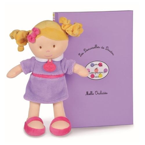 Poupée Doudou et Compagnie Demoiselle Orchidée 30 cm État correct - 74,58 € Poupée Doudou et Compagnie Demoiselle Orchidée 30 cm État correct reconditionné disponible sur Fnac